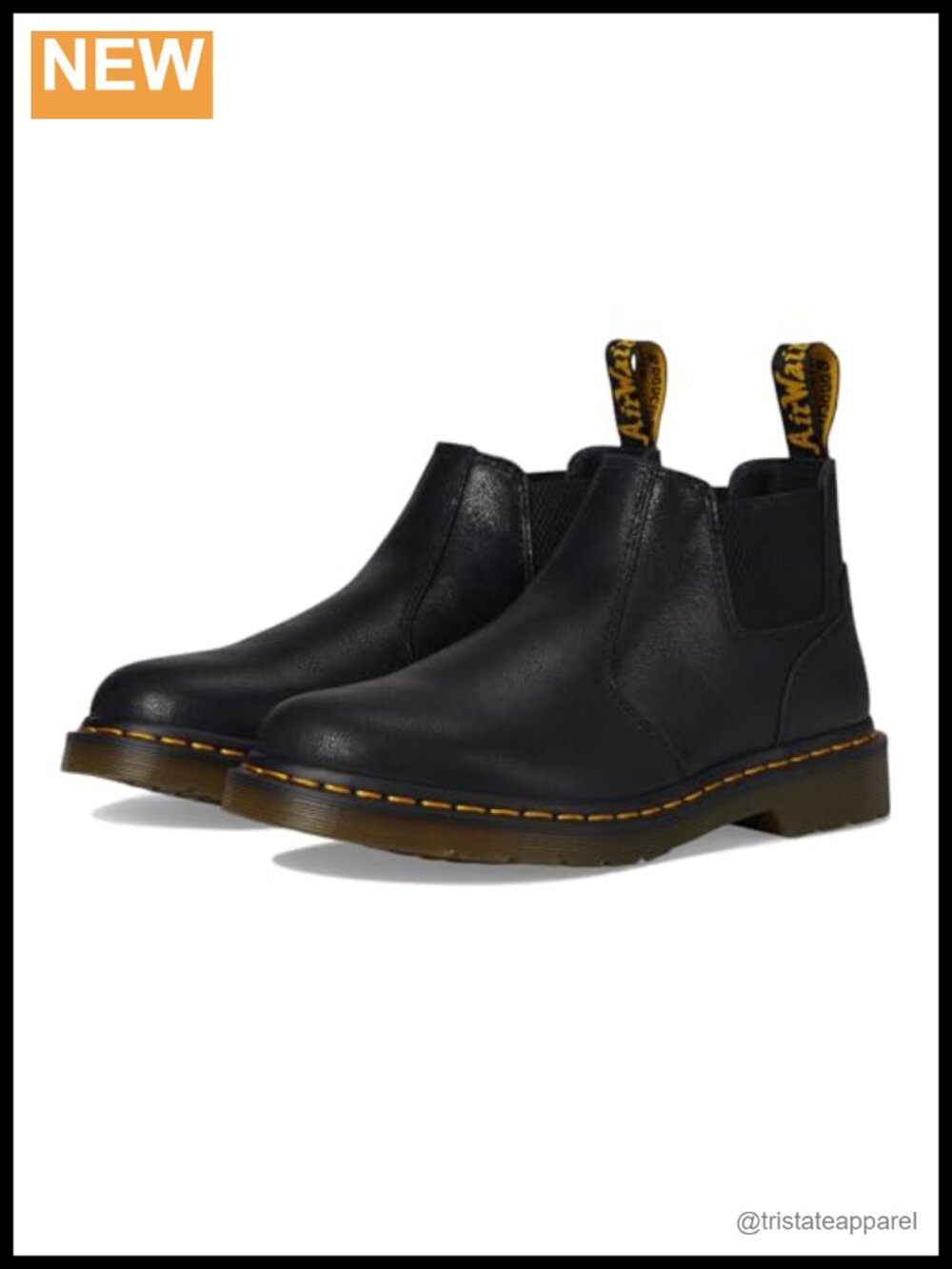 Men's Chelsea Boots Full Grain Leather Slip-On Ankle Boots Goodyear Welt